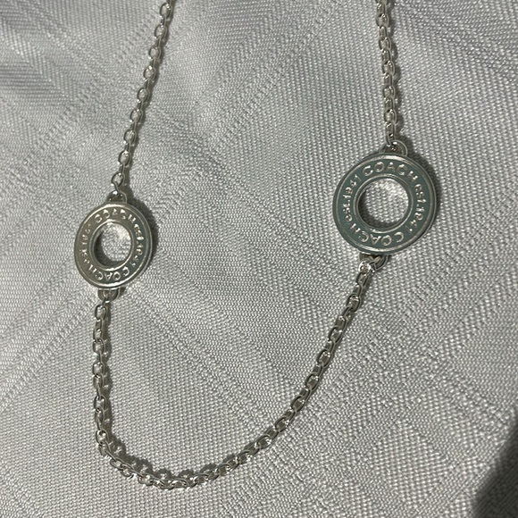 Coach 52 inch Necklace with Circular Accents - Picture 1 of 4